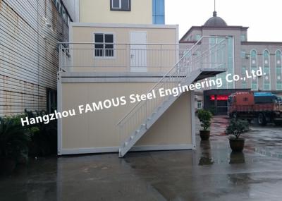 Multi Floor Prefab Container House , Flat Pack Homes For Outdoor Leisure And Tourism