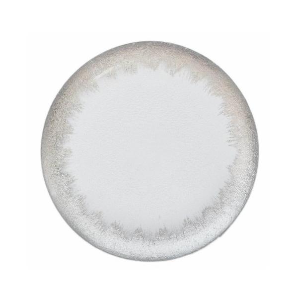 Custom13IN Gold Foil Leaf Rim Glass Plates|Commercial-Grade Shatterproof|B2B Wholesale Pricing