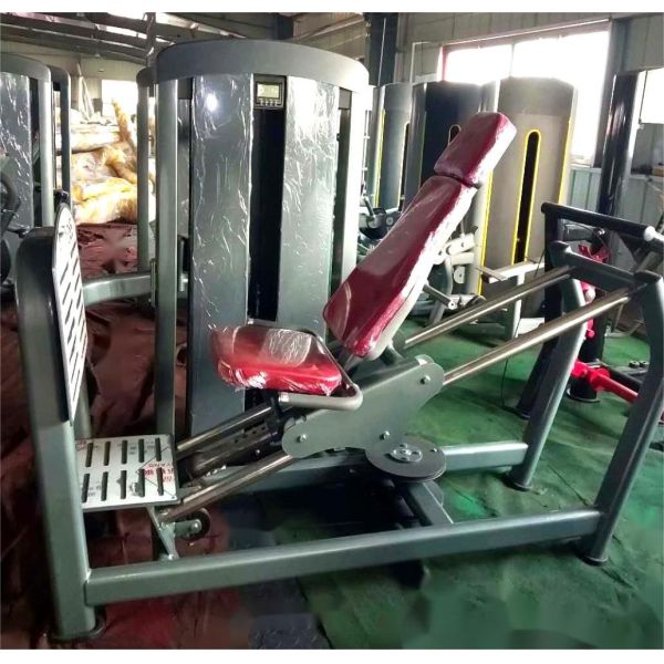 1.7*1.3*2.1 Medium Loader Steel Seated Leg Press Gym Machine for Strength Training