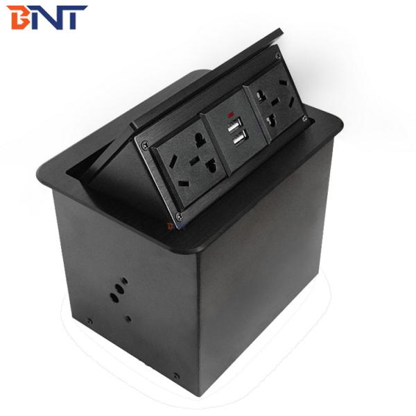 2.1 Amp USB Charger Desktop Power Sockets Boxes , Pop Up Universal Power Plug