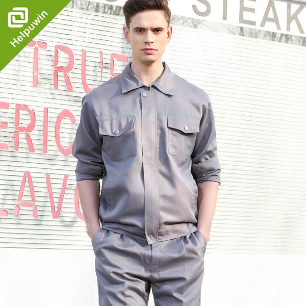 Custom Industrial Worker Uniform Gas Station Workwear Overalls