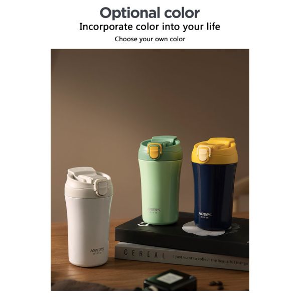 2023 Outdoor Travel Essential Double-Layer Stainless Steel Vacuum Thermos with Handle