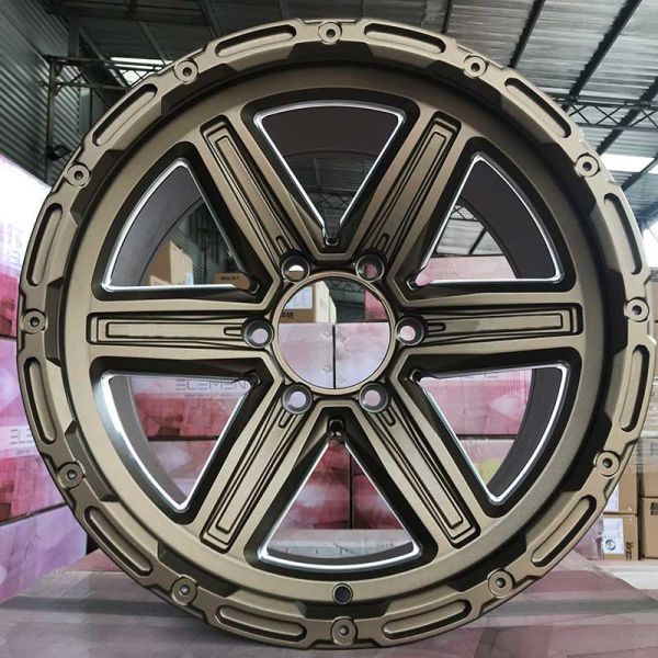 оправа колеса бросания автомобиля сплава алюминия отверстия 4x100 дюйма 6 таможни 18