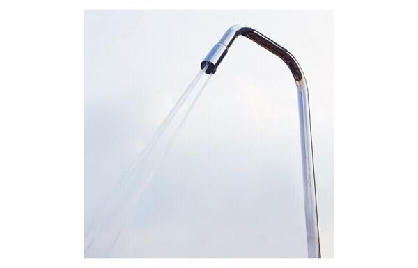 Stainless Steel Swimming Pool Control System , Cylindrical Three-hole Impact Fountain Head