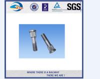 Plain / Black Anodize Hex Bolt And Nut / Train Bolt , Tensile Strength ≥800Mpa