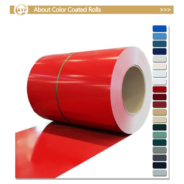PPGI Dx51d Grade Prepainted Color Coated Steel Coil Galvanized For Container Plate