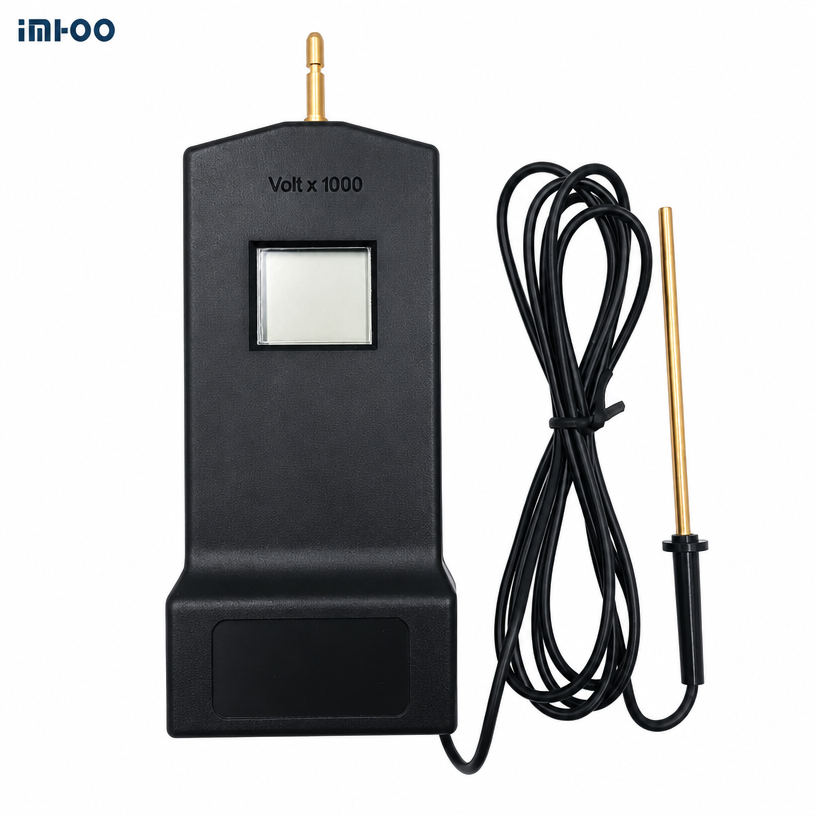 IMHOO LCD Digital Fence Tester 0.2-9.9kV Pulse Voltmeter for Farm Livestock Portable 9V Battery Powered