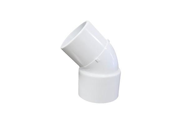 1.5 135 Degree PVC Elbow Fittings ,  Polished Elbow Pipe Fittings