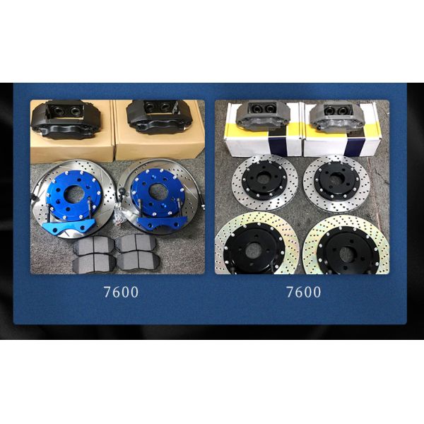 330*24mm HT250 Disc Rear Brake Kit AP7600 For Subaru Brz