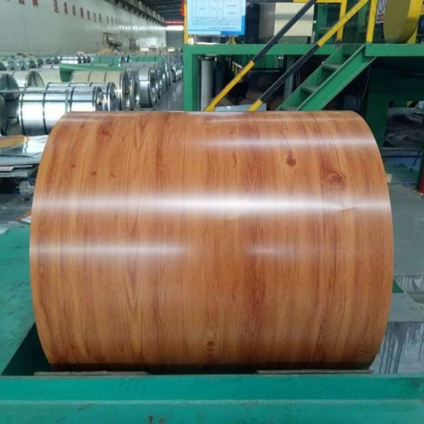 CGCC Prepainted Wood Pattern PPGI Wood Texture Steel Coil Wood Steel Coil