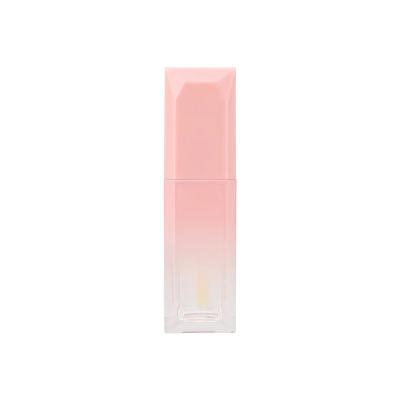 Luxe Unique Emballement vide Carré Gradient cosmétique en plastique avec baguettes