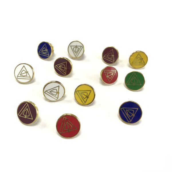 Cute Gold Masonic Lapel Pins Animal Easter Enamel Badge Zinc Alloy