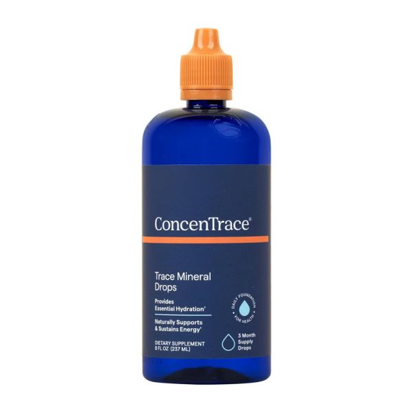 Organic Full-Spectrum Mineral Potency Vegan Trace Mineral Supplement Drops for Cellular Energy