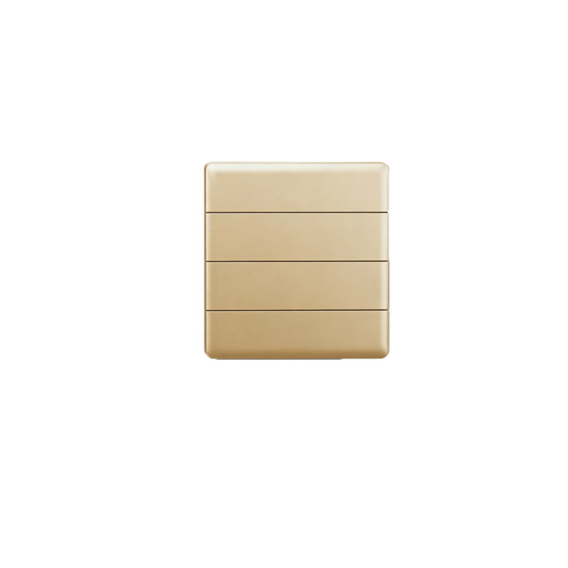 NP16164_01WG Schneider Unica KNX Push Button 8-Key Wine Gold Luxury Intelligent Control Interface Panel
