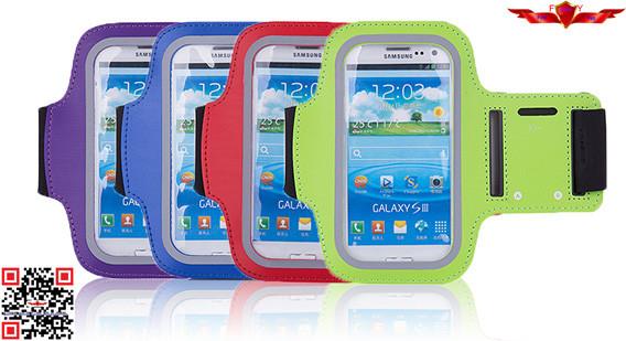 Colorful High Quality Sports Armband Case For Samsung Galaxy S3 S4 100% Brand New