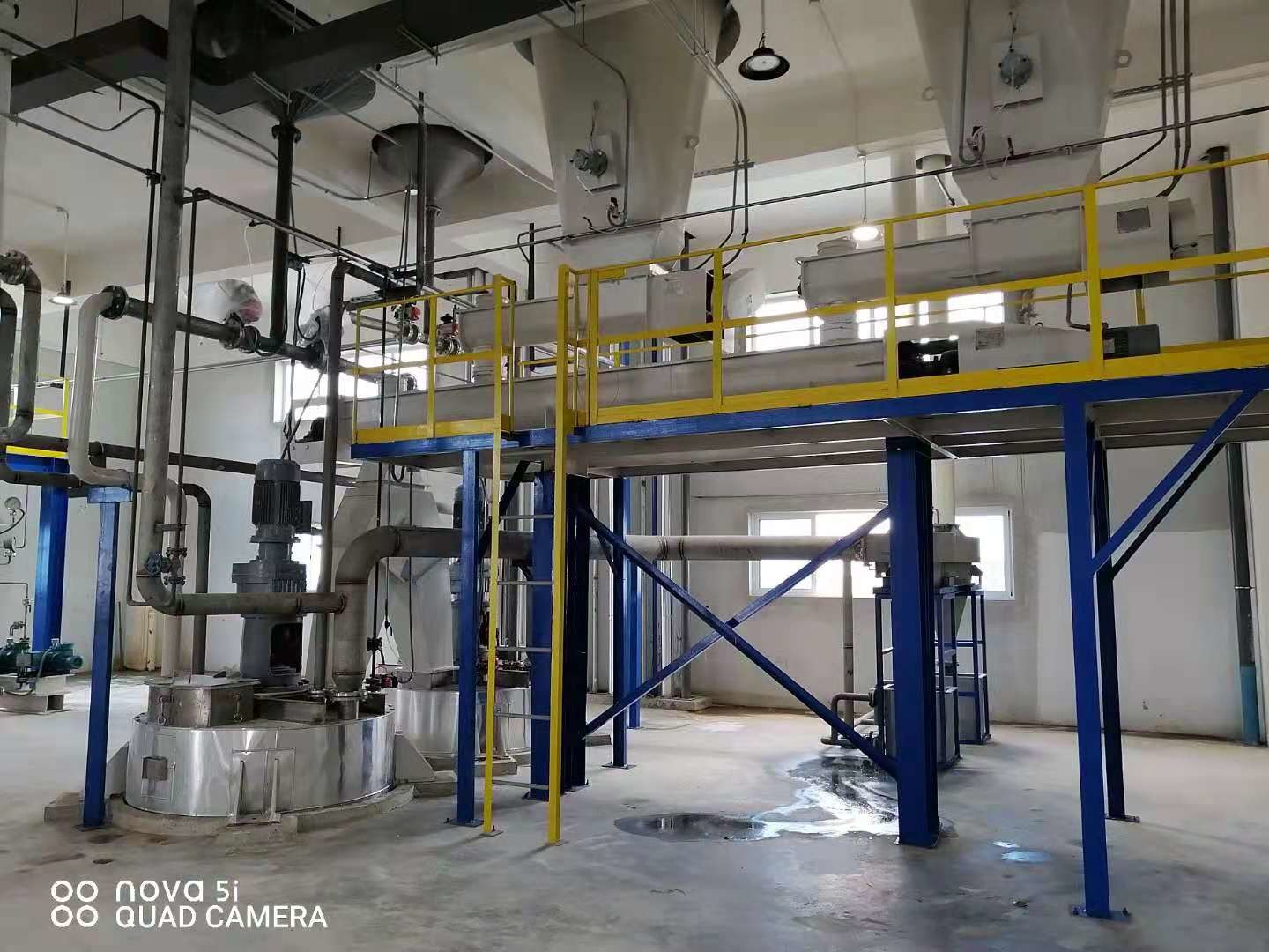 Производственная линия стирального порошка управлением PLC с башней сушки пульверизатором