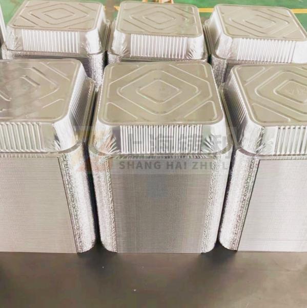 4 Cavities Aluminium Foil Manufacturing Machine 12000PCS/H Aluinum Foil Container making Machine