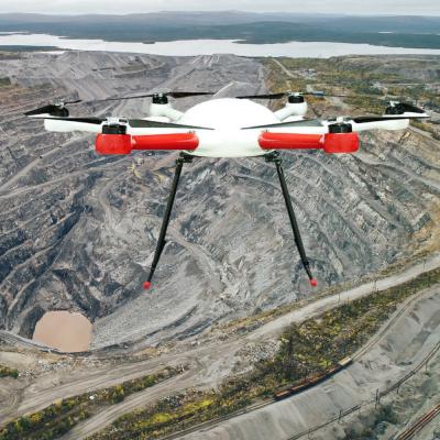 FCC industrial RoHS HX160MP do UAV de 6 rotores dos zangões da longa distância de HX160MP Effective Load 30KG