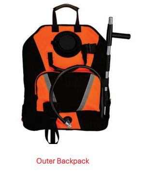 Forest Fire Water Backpack 20L