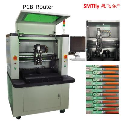 o volume alto 1500mm/s automatizou a máquina de Depaneling do router do PWB