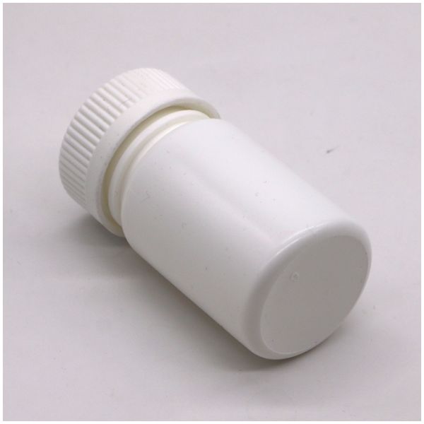 50mL PE Round Shape HDPE Plastic Bottle for Medicine Solid Tablet Capsule Storage