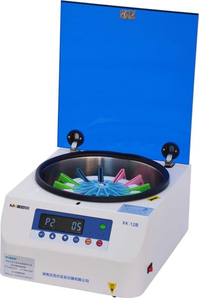 Centrifugeuse de microbiologie clinique pour cartes de gel 12/24: idéale pour les tests sanguins