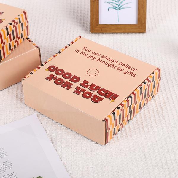 Printed Corrugated Paper Box, Corrugated Custom Clothing Packaging Express Airplane Box Thickened