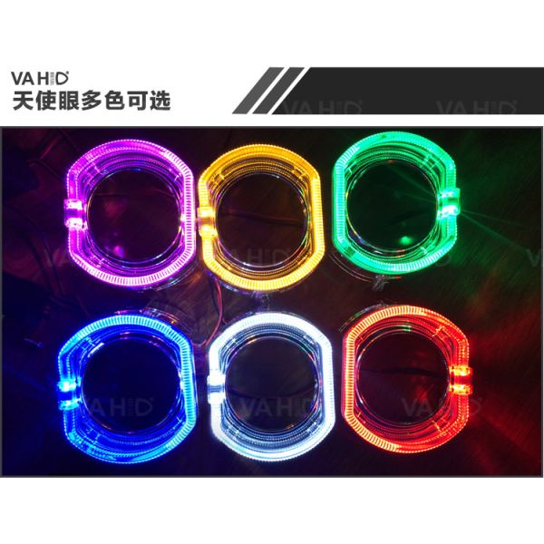 CH30  2.5inch Round Crystal angel eye Bixenon Car hid xenon projector kit