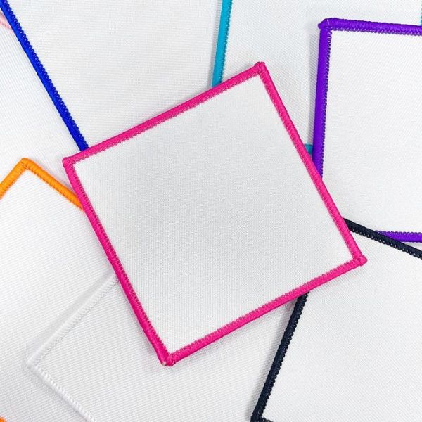 Custom Sublimated Patches Hat Patches Blank Patches For Heat Press