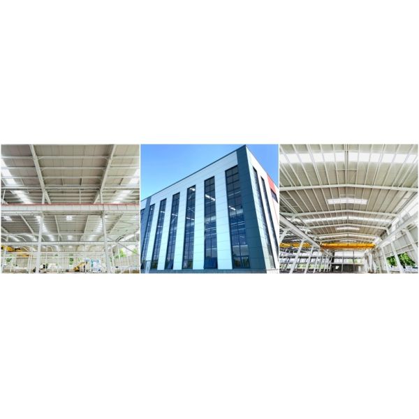 Explosion Proof Modular Prefab Steel Structure Multi Storey Industrial Warehouse