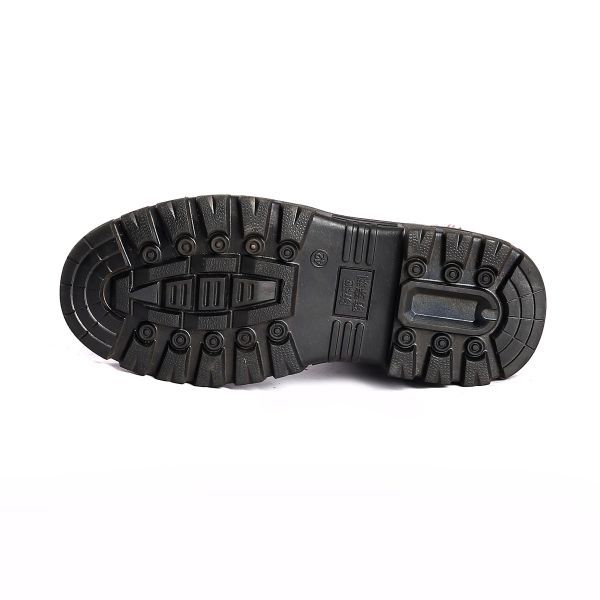 Zapatos de seguridad de suela de vacas genuino en relieve superior PU/PU personalizado para botas de trabajo de alto rendimiento duraderas