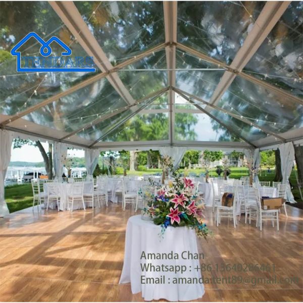 Heavy-Duty BBQ Party Marquee Tents Aluminum Frame UV-Resistant Anchored Shelter Canopy Structure