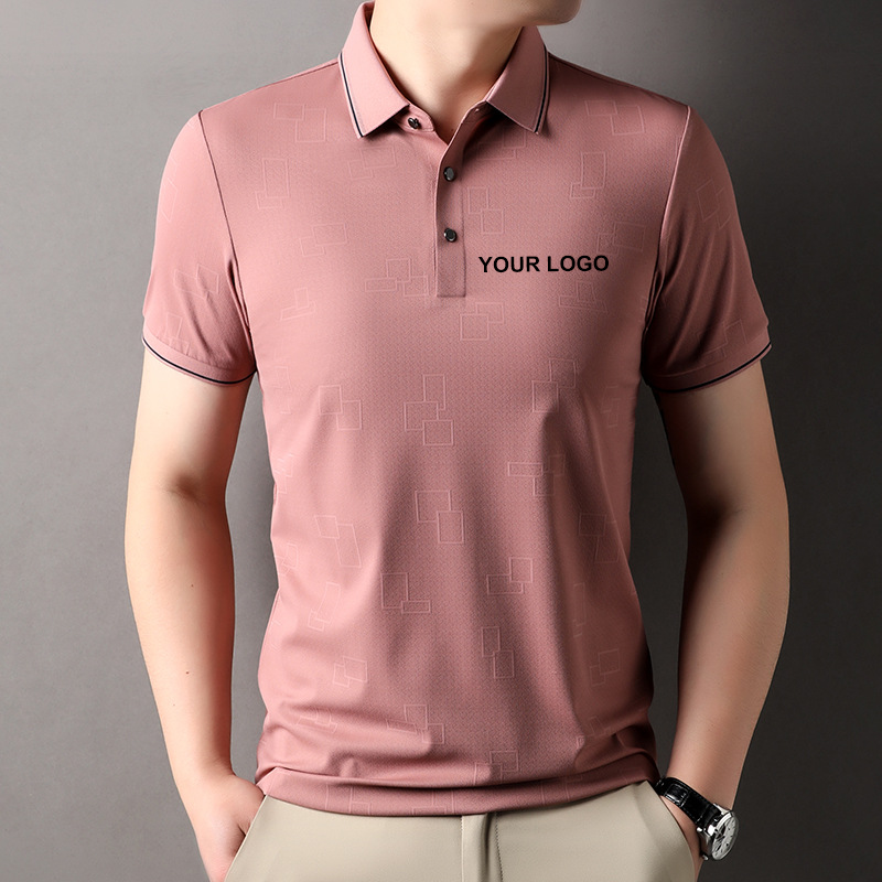 Quick Dry Short-sleeved Polo Shirt Leisure Polo Shirt Unisex Plus Size Men's Polo Shirts