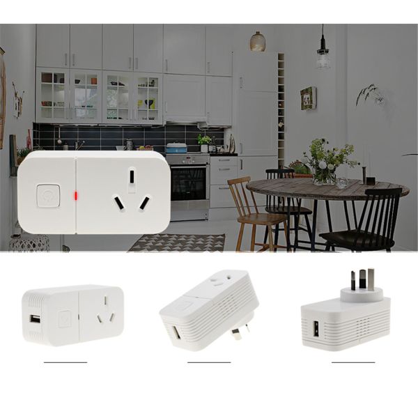 SAA Approved Australia Power Plug with USB