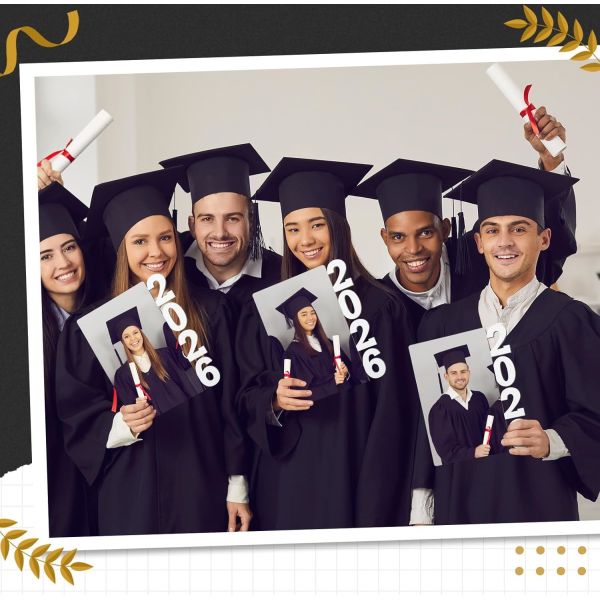 Custom 2026 Photo Frame Sublimation MDF Photo Frame Personalized Graduation Picture Frames