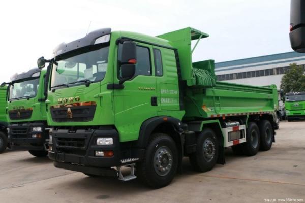 SINOTRUCK HOWO TX Heavy Truck 350 HP 8X4 6.8m Dump Trucks for Heavy Duty Applications