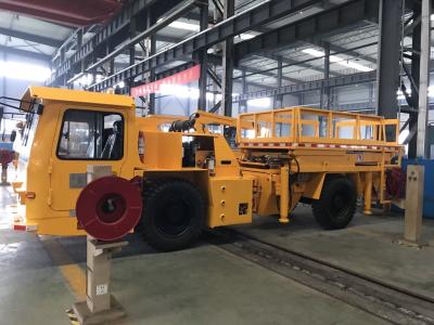 4.5m 1t Mining Underground Scissor Lift With Extension Ladder
