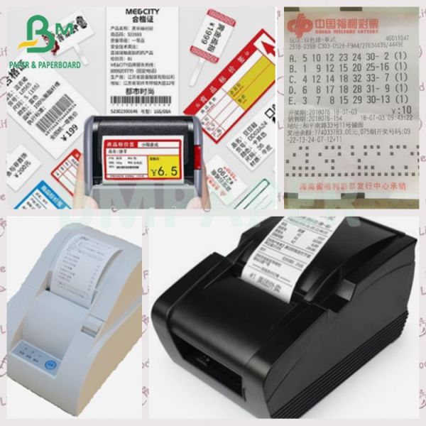 48g Thermal POS Cash Register Hansol Paper Thermal Transfer Paper