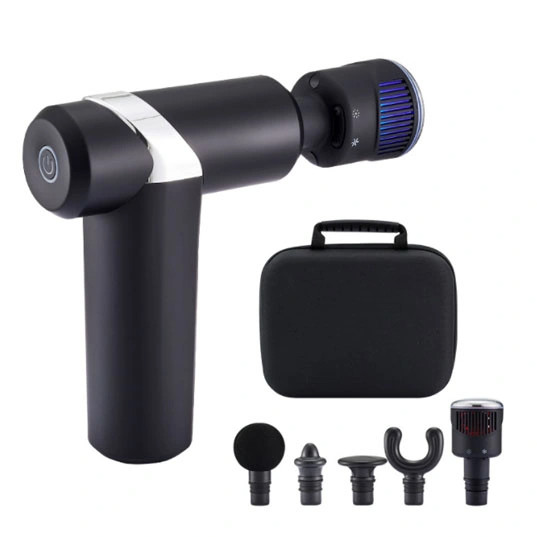 Impulse Percussion Fitness Heat and Cold Therapy Massage Gun with Customized Color