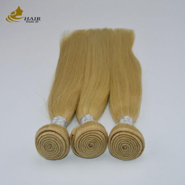 10A Ombre Extensões de cabelo 16 polegadas 100% Remy 613 loira
