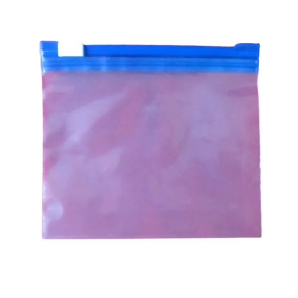 Clear Plastic Zipper Storage Bag for Underwear and Accessories
