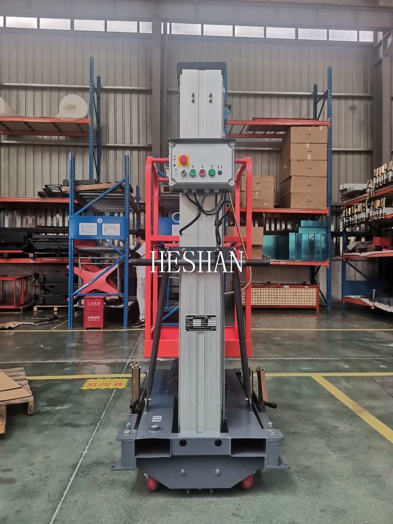 подъема рангоута 10m 4m 6m 8m подъем платформы человека вертикального алюминиевый гидравлический один