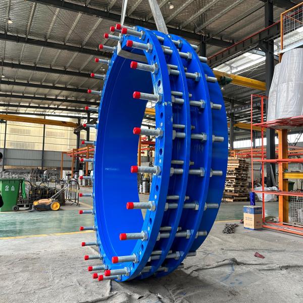 ms dismantling joint dn100 dn250 dn300 Galvanized Carbon Steel Single Flange Limit Expansion Ductile Iron