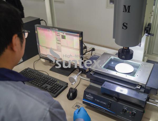 A borracha de silicone resistente ao calor revestiu a luva do fogo da fibra de vidro