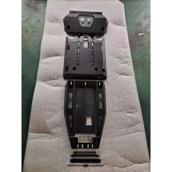 Q235 Winch Toyota Tundra Front Bull Bar Black Powder Coating