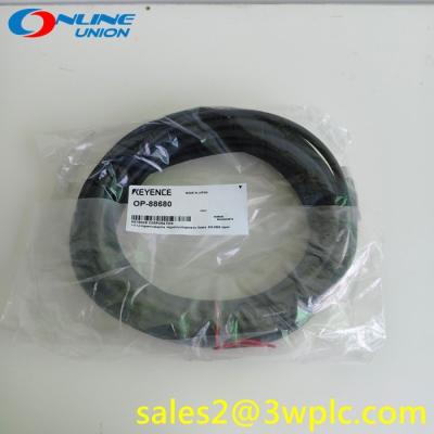 10m KEYENCE Parts KEYENCE OP-88680 Control Cable CE Marking For Precision Detection