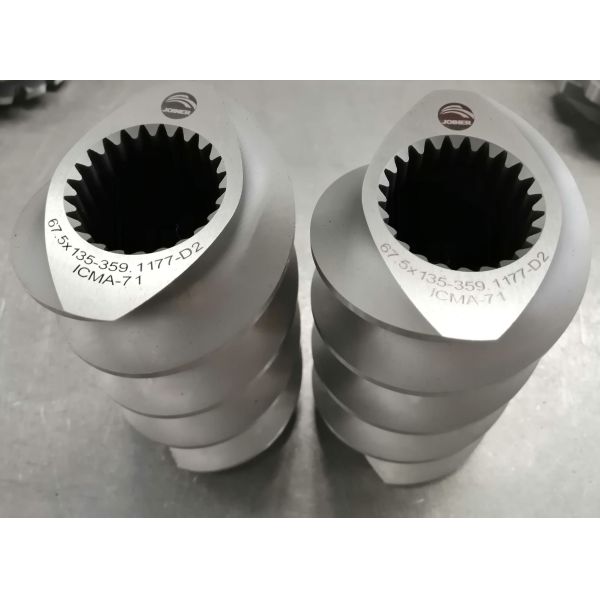 TEX90 Quality Double Flighted Long Pitch Twin Screw Extruder Parts