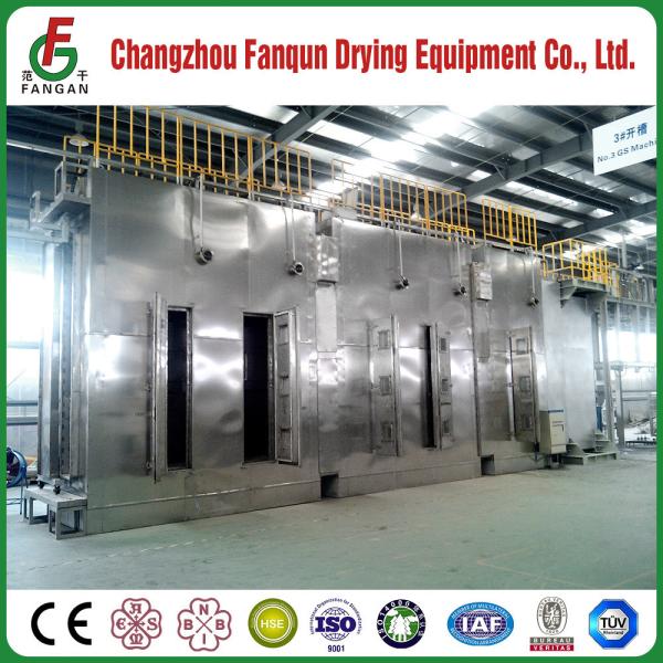 CE ISO 10 Zones Industrial Belt Dryer Machine For Pigment Vegetable Fish