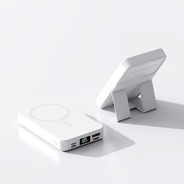 10000mah Magnetic Wireless Power Bank Portable Fast Charging Home Outdoor Portable Foldable Power Bank