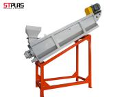 Plastique à grande vitesse de frottement lavant réutilisant la machine écrasant, lavage, pallettisant